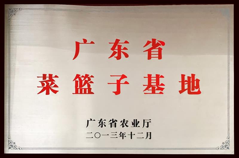 广东省菜篮子基地